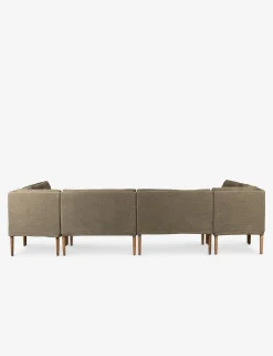 Aurelia U-Shaped Dining Banquette by Amber Lewis x Four Hands