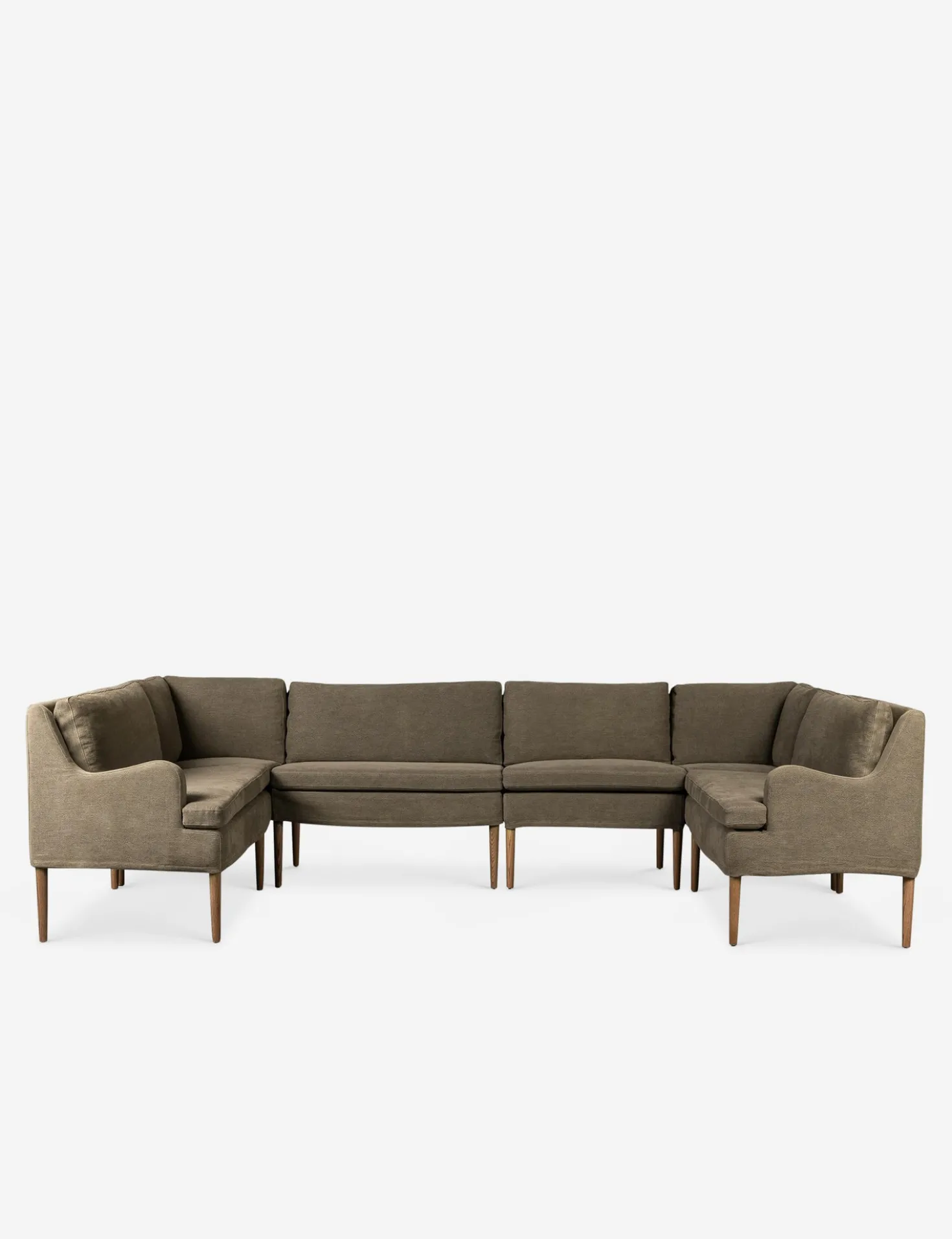 Aurelia U-Shaped Dining Banquette by Amber Lewis x Four Hands