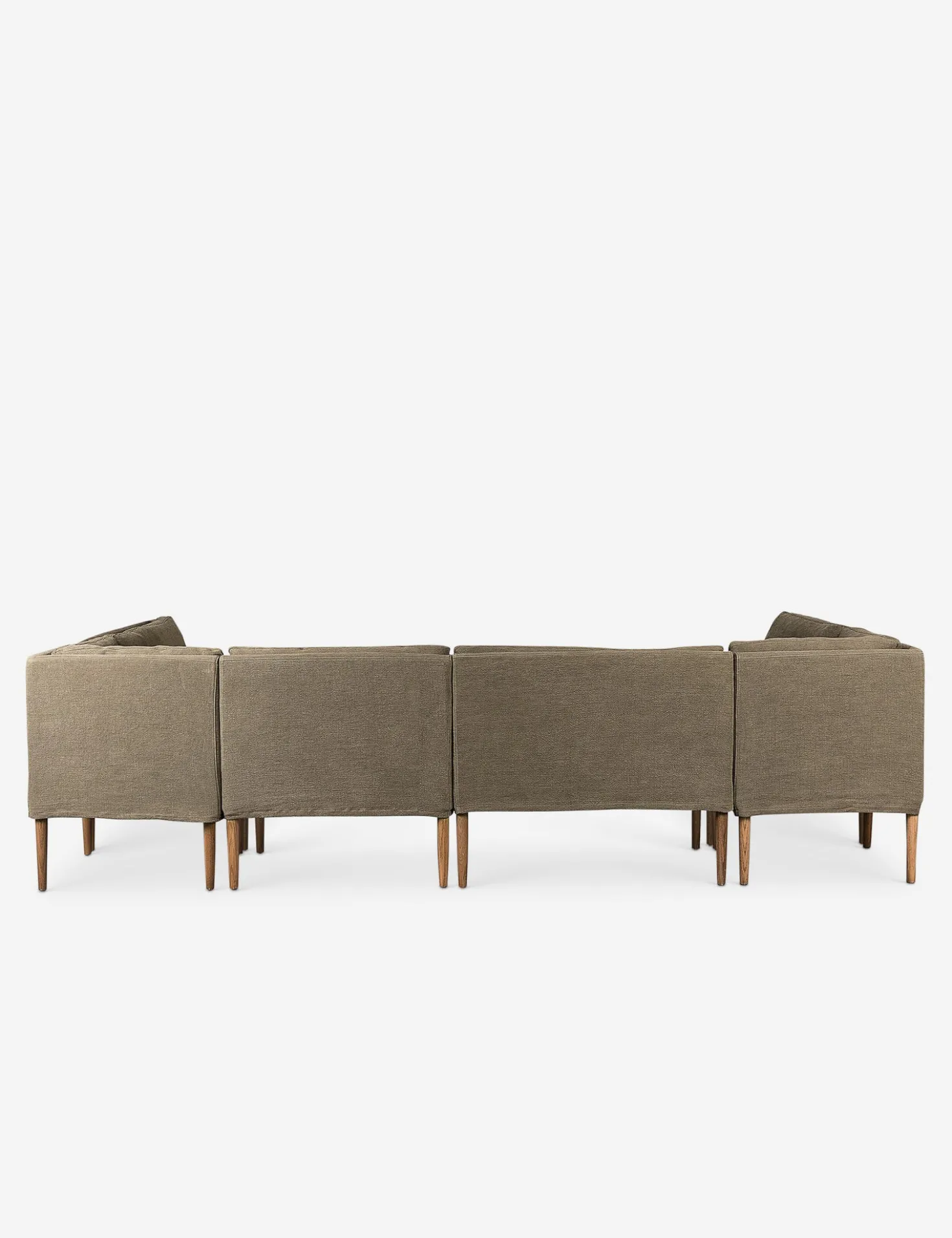 Aurelia U-Shaped Dining Banquette by Amber Lewis x Four Hands