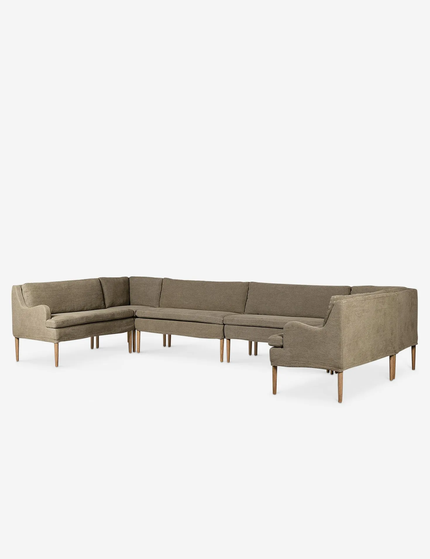 Aurelia U-Shaped Dining Banquette by Amber Lewis x Four Hands