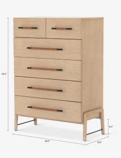 Avalon Tall 6-Drawer Dresser