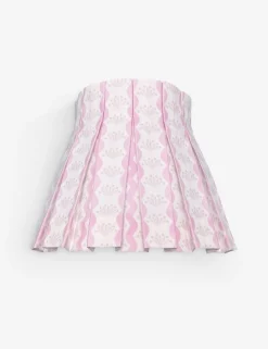 Baby Riviera Classic Box Pleat Lampshade by Cielle Home