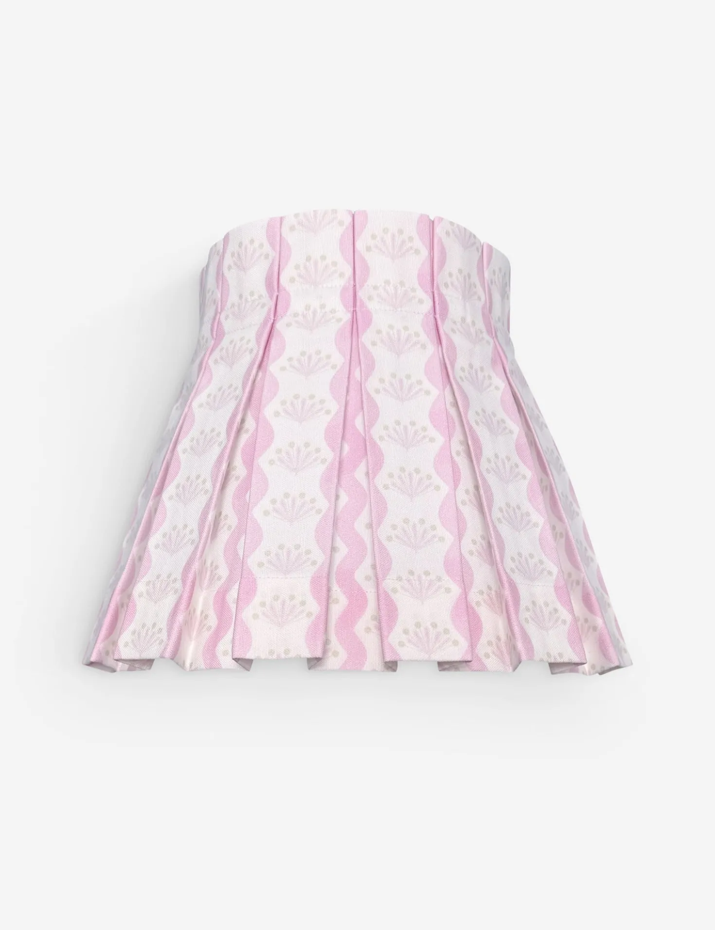 Baby Riviera Classic Box Pleat Lampshade by Cielle Home