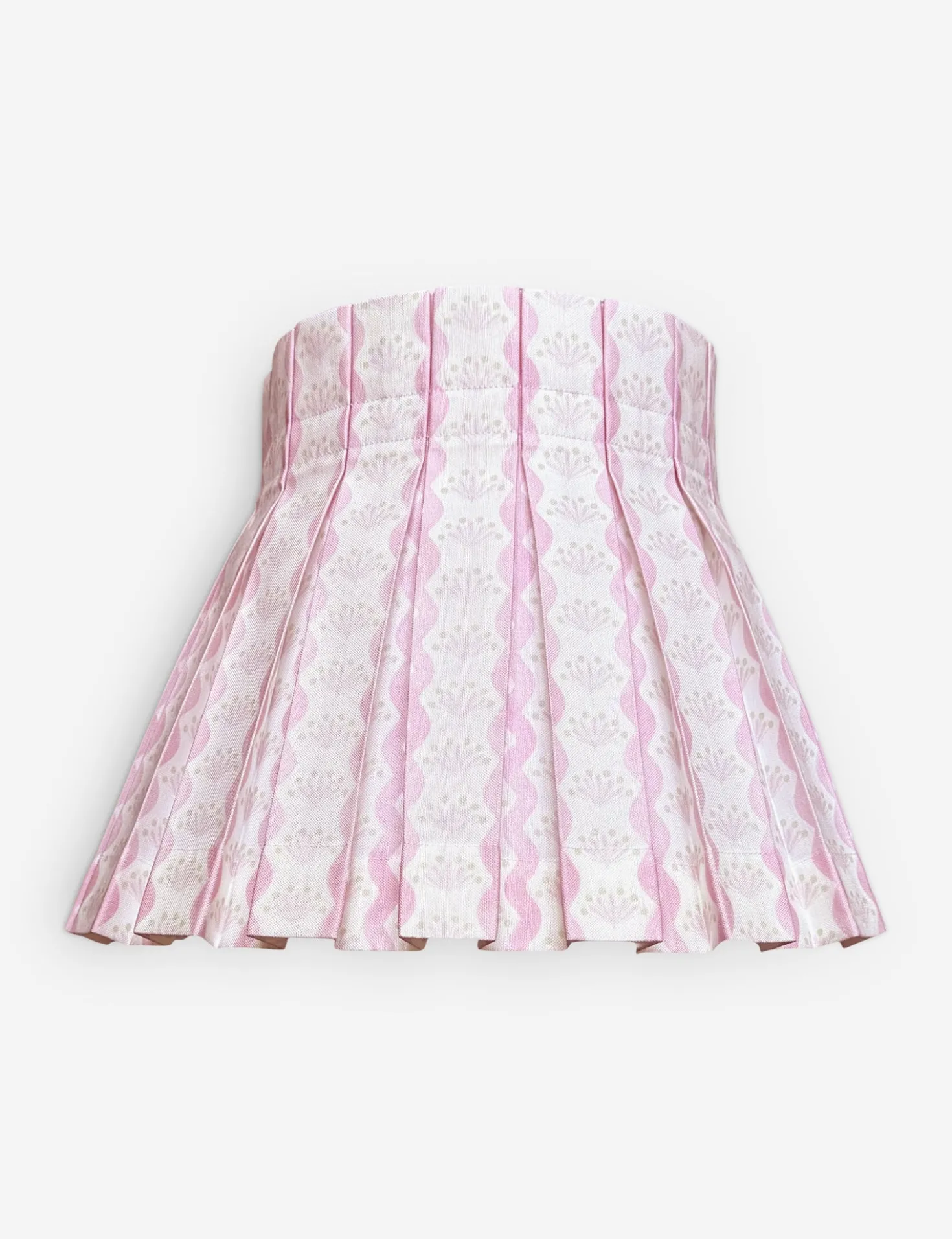 Baby Riviera Classic Box Pleat Lampshade by Cielle Home