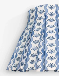 Baby Riviera Classic Box Pleat Lampshade by Cielle Home
