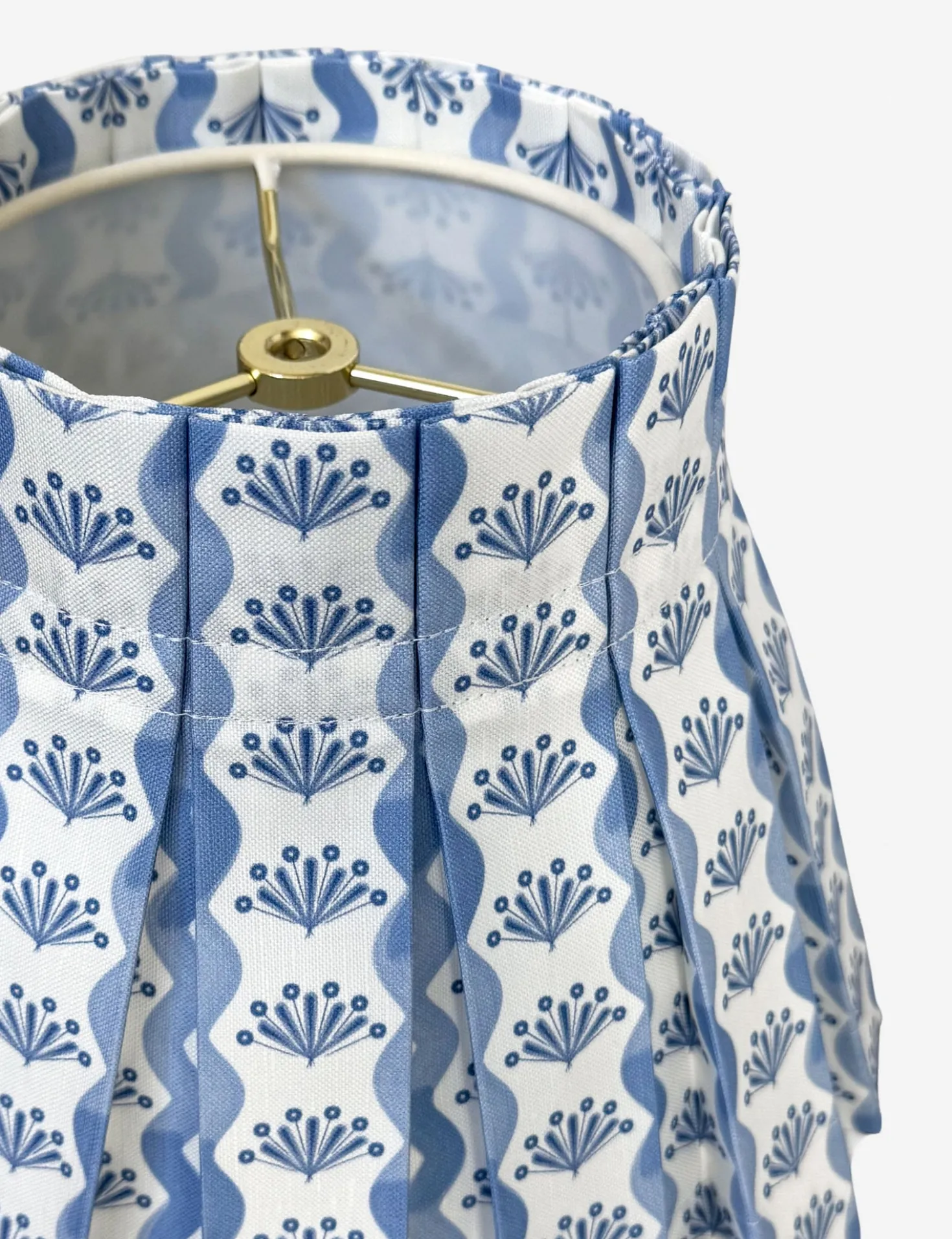 Baby Riviera Classic Box Pleat Lampshade by Cielle Home