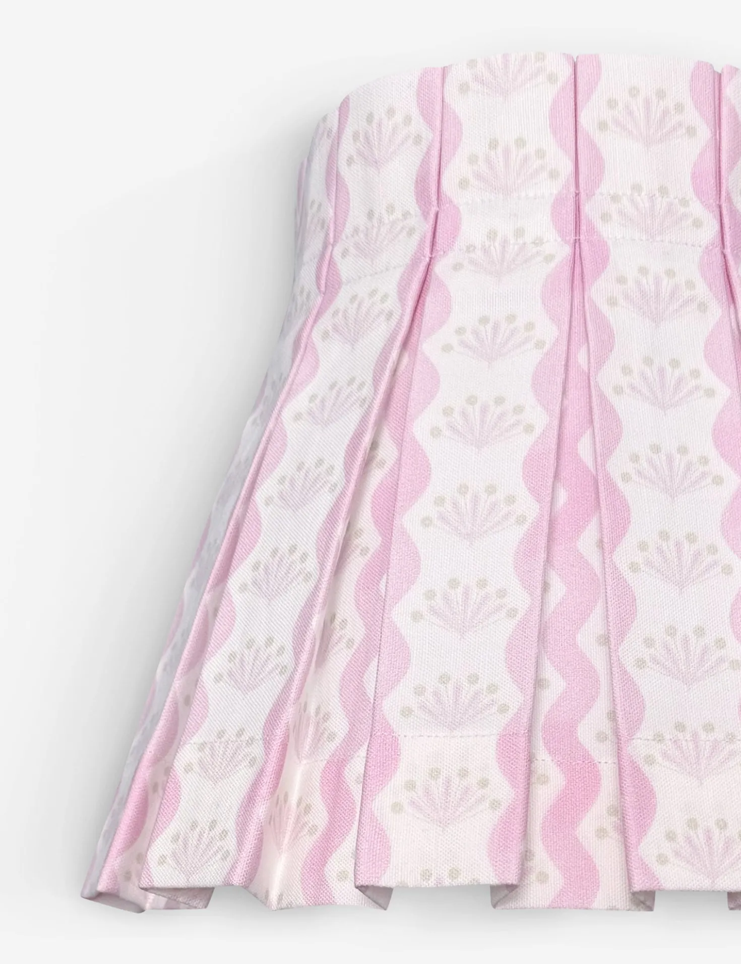 Baby Riviera Classic Box Pleat Lampshade by Cielle Home