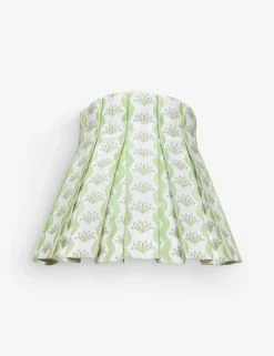 Baby Riviera Classic Box Pleat Lampshade by Cielle Home