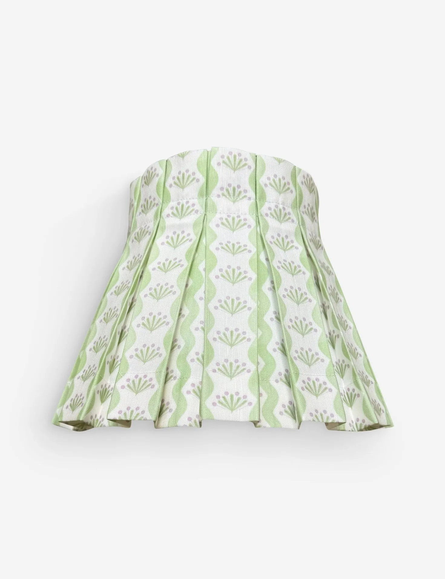 Baby Riviera Classic Box Pleat Lampshade by Cielle Home