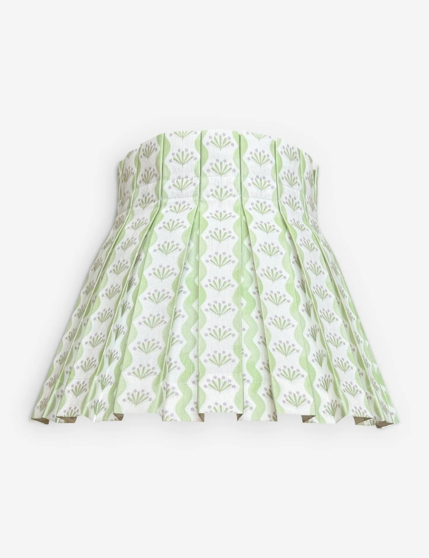 Baby Riviera Classic Box Pleat Lampshade by Cielle Home