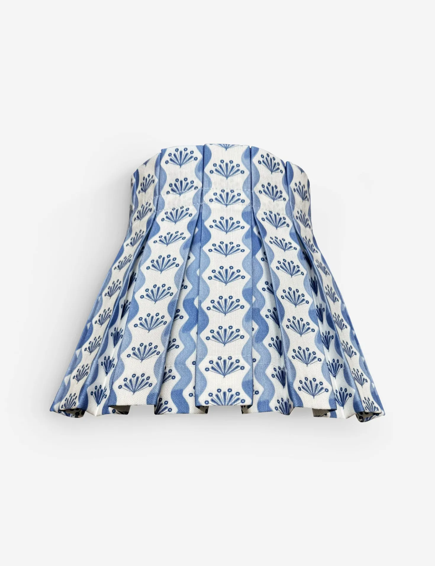 Baby Riviera Classic Box Pleat Lampshade by Cielle Home