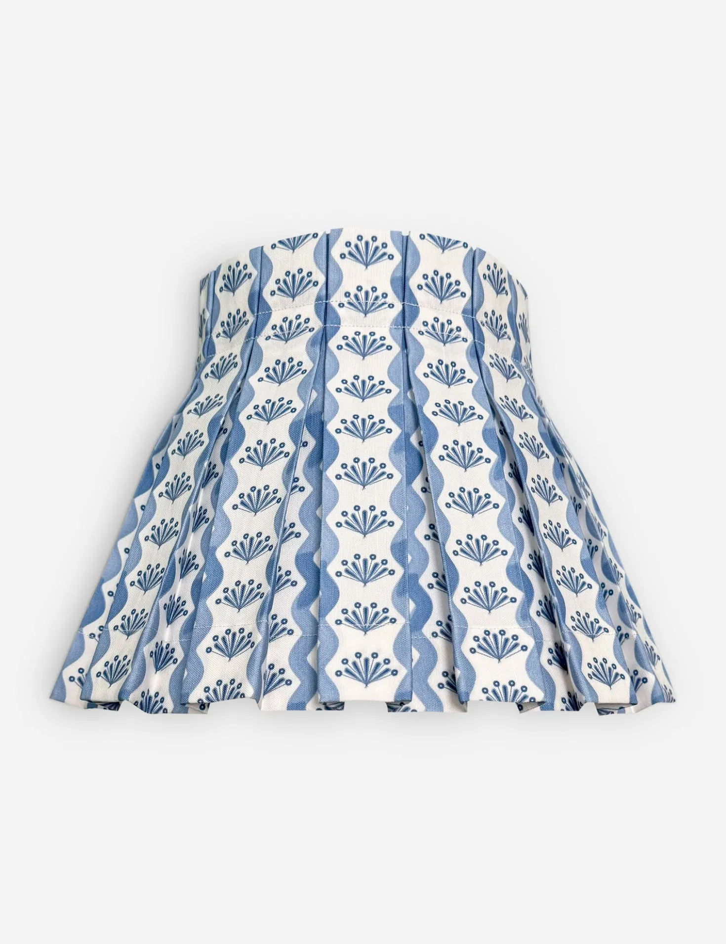 Baby Riviera Classic Box Pleat Lampshade by Cielle Home