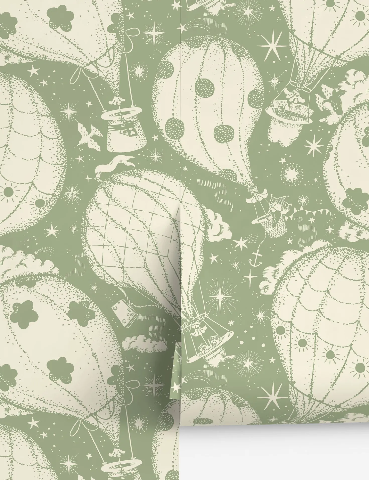 Ballongerna Wallpaper by Lina Schnaufer