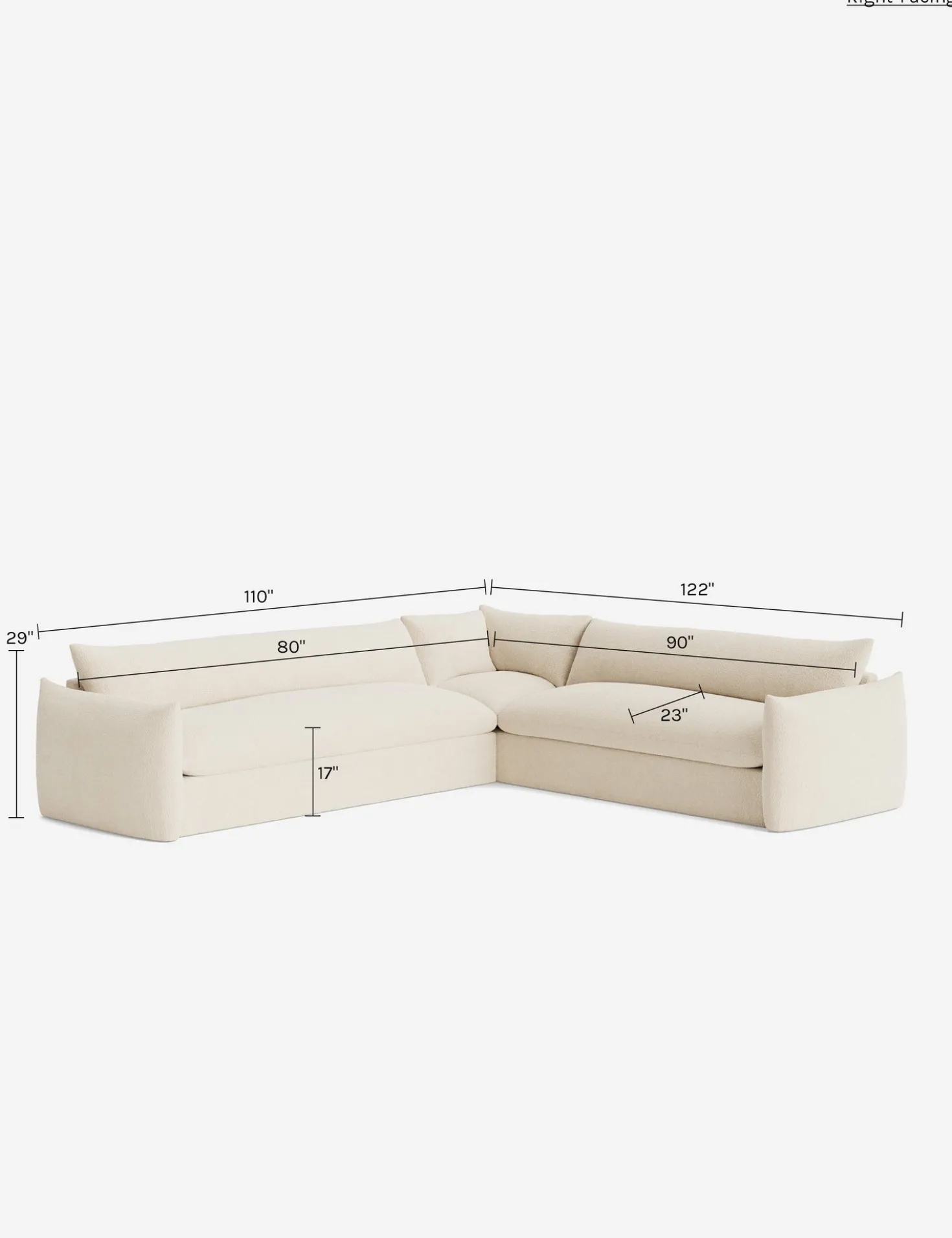 Banks Corner Sectional Sofa