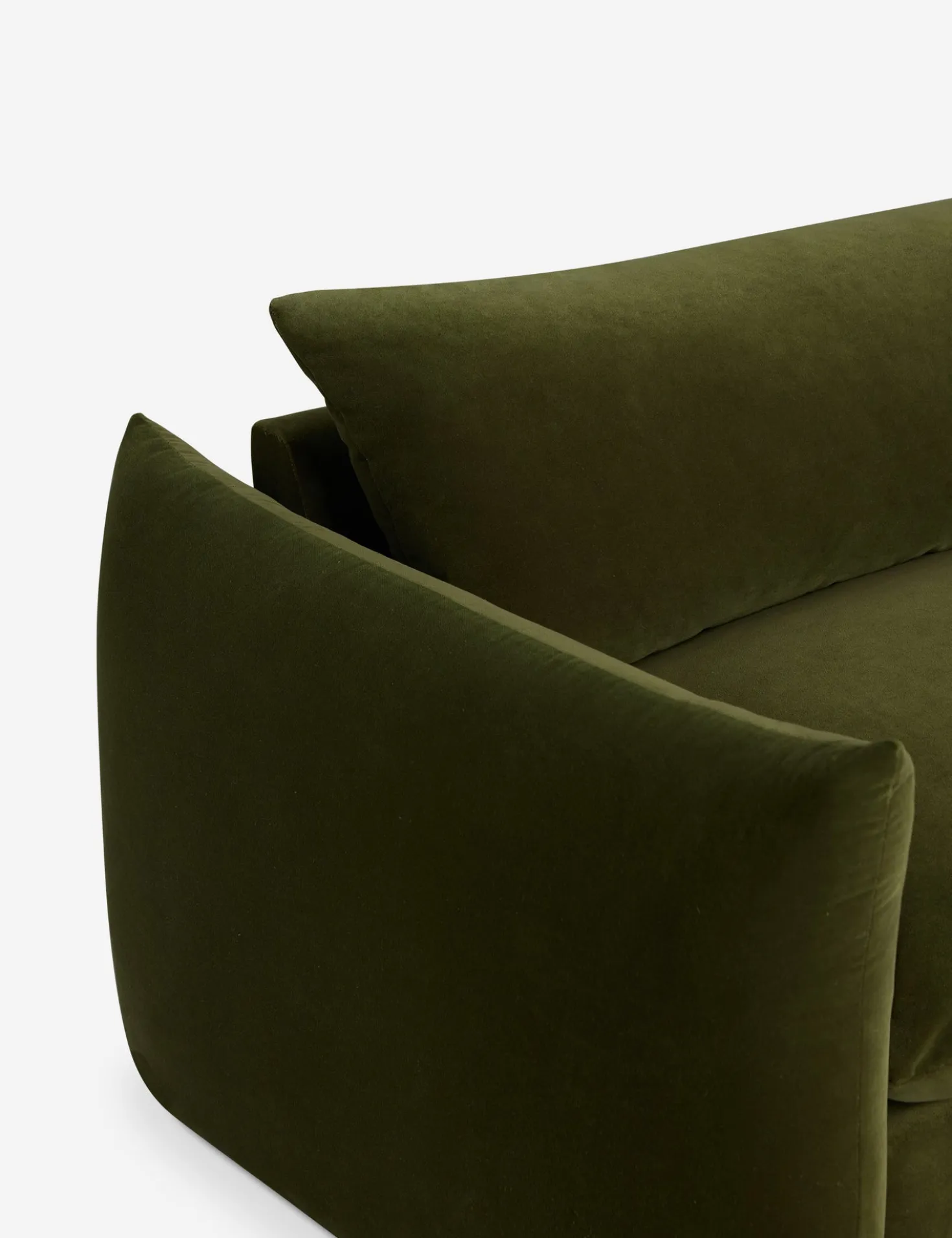 Banks Sofa, Loden Velvet