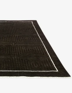 Barcelona Hand-Knotted Wool Rug by Button Atelier x Co.House Designs