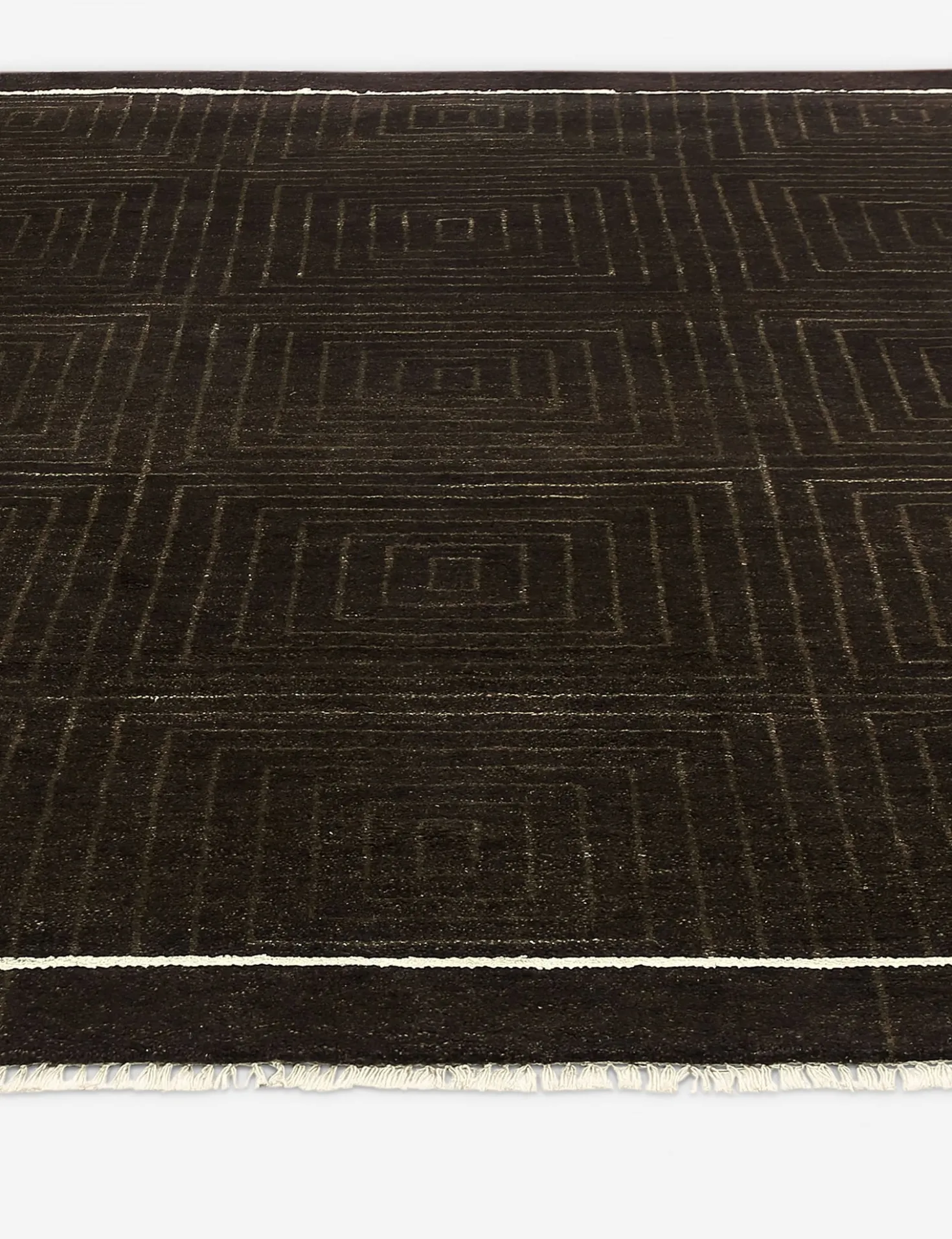 Barcelona Hand-Knotted Wool Rug by Button Atelier x Co.House Designs