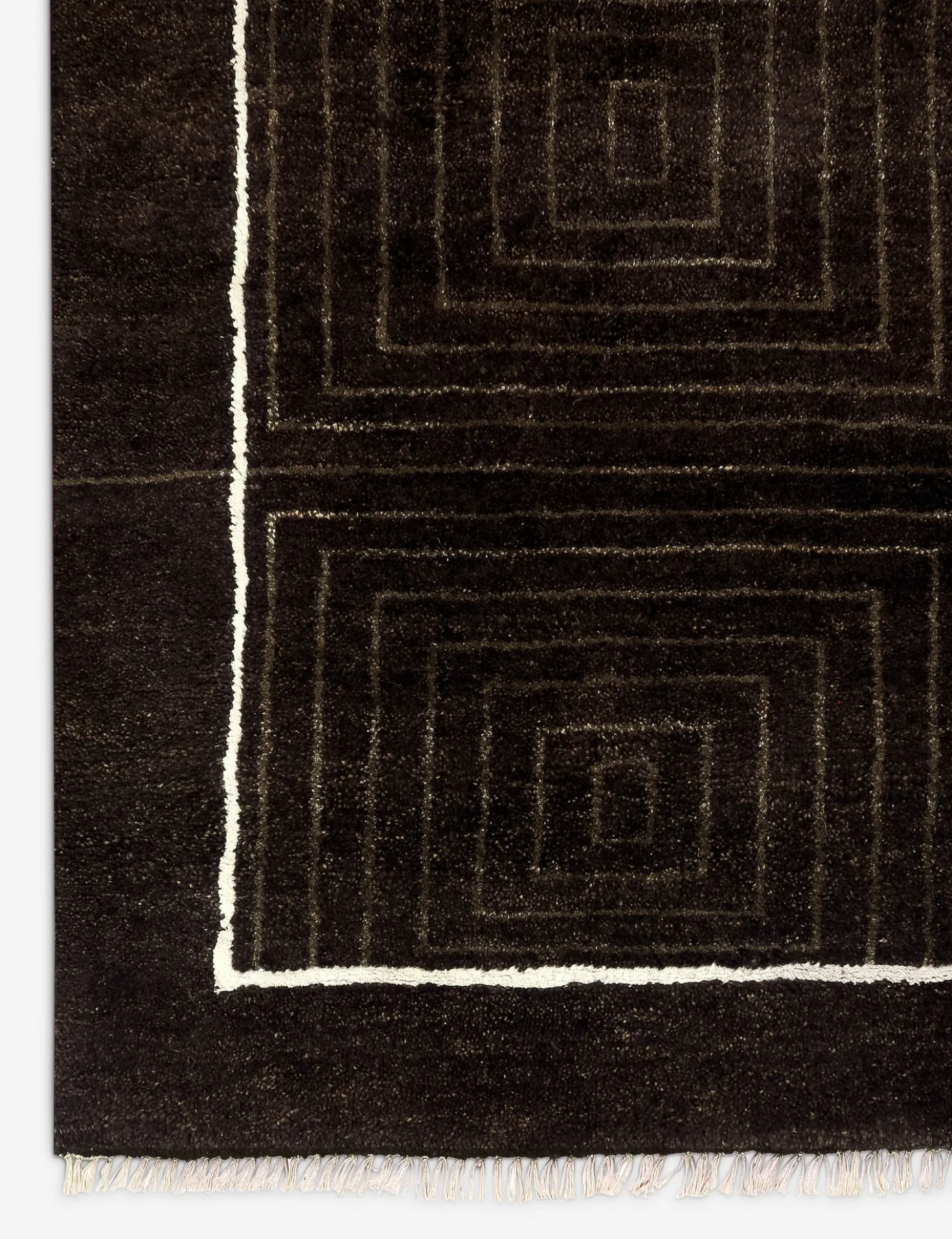 Barcelona Hand-Knotted Wool Rug by Button Atelier x Co.House Designs