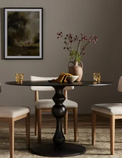 Barre Round Dining Table