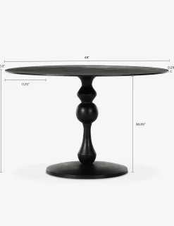 Barre Round Dining Table
