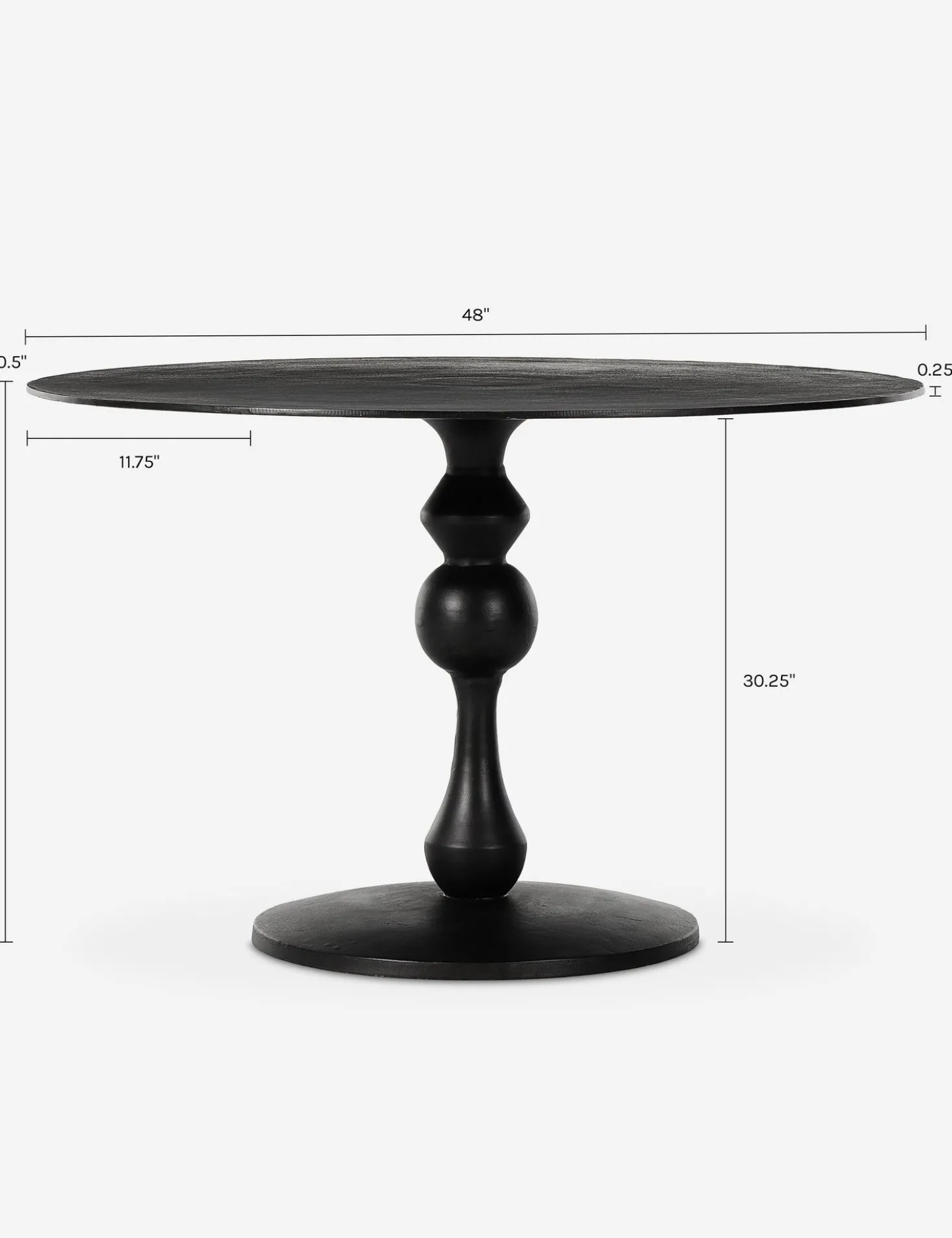 Barre Round Dining Table