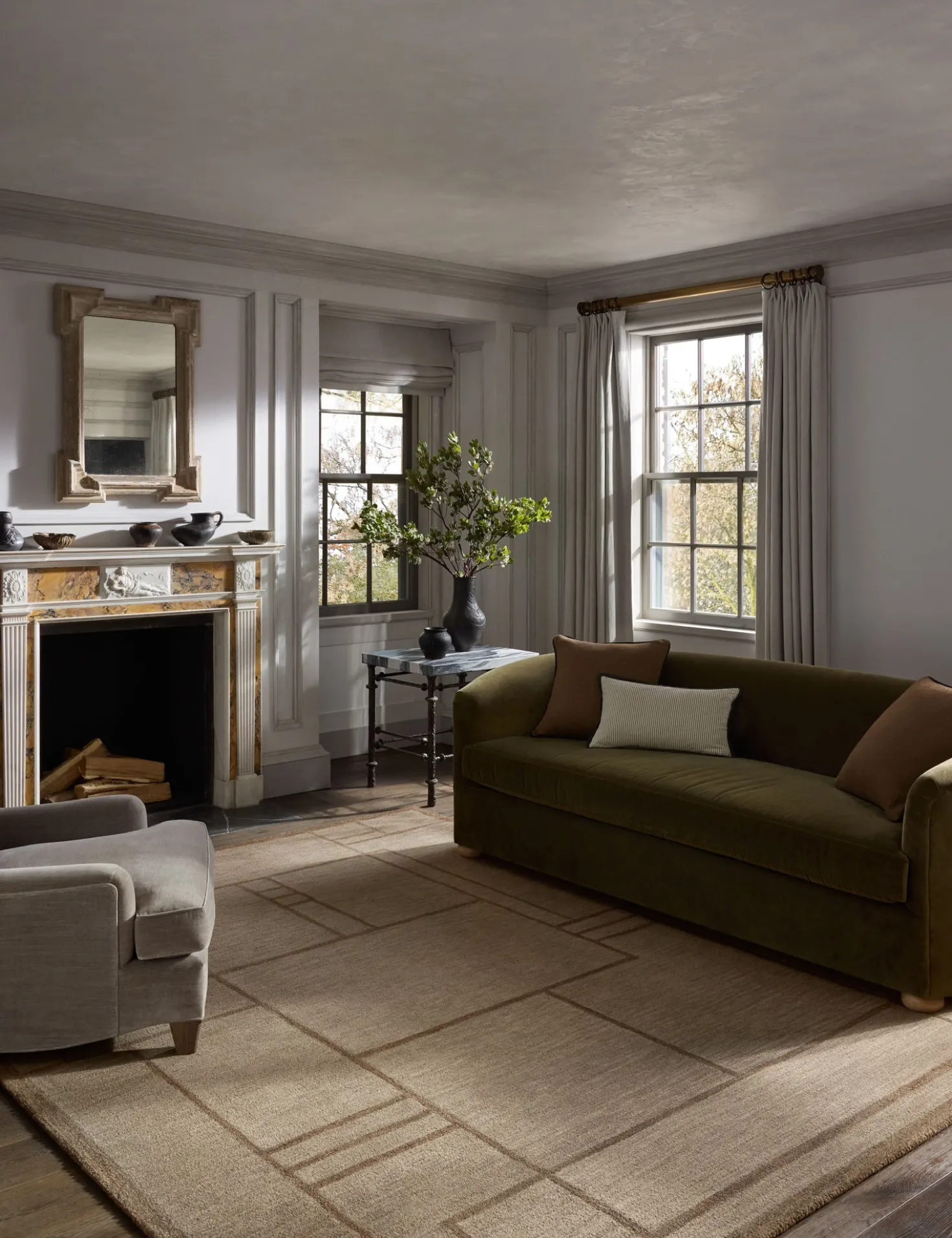 Barrow Hand-Tufted Wool-Blend Rug by Jeremiah Brent x Loloi