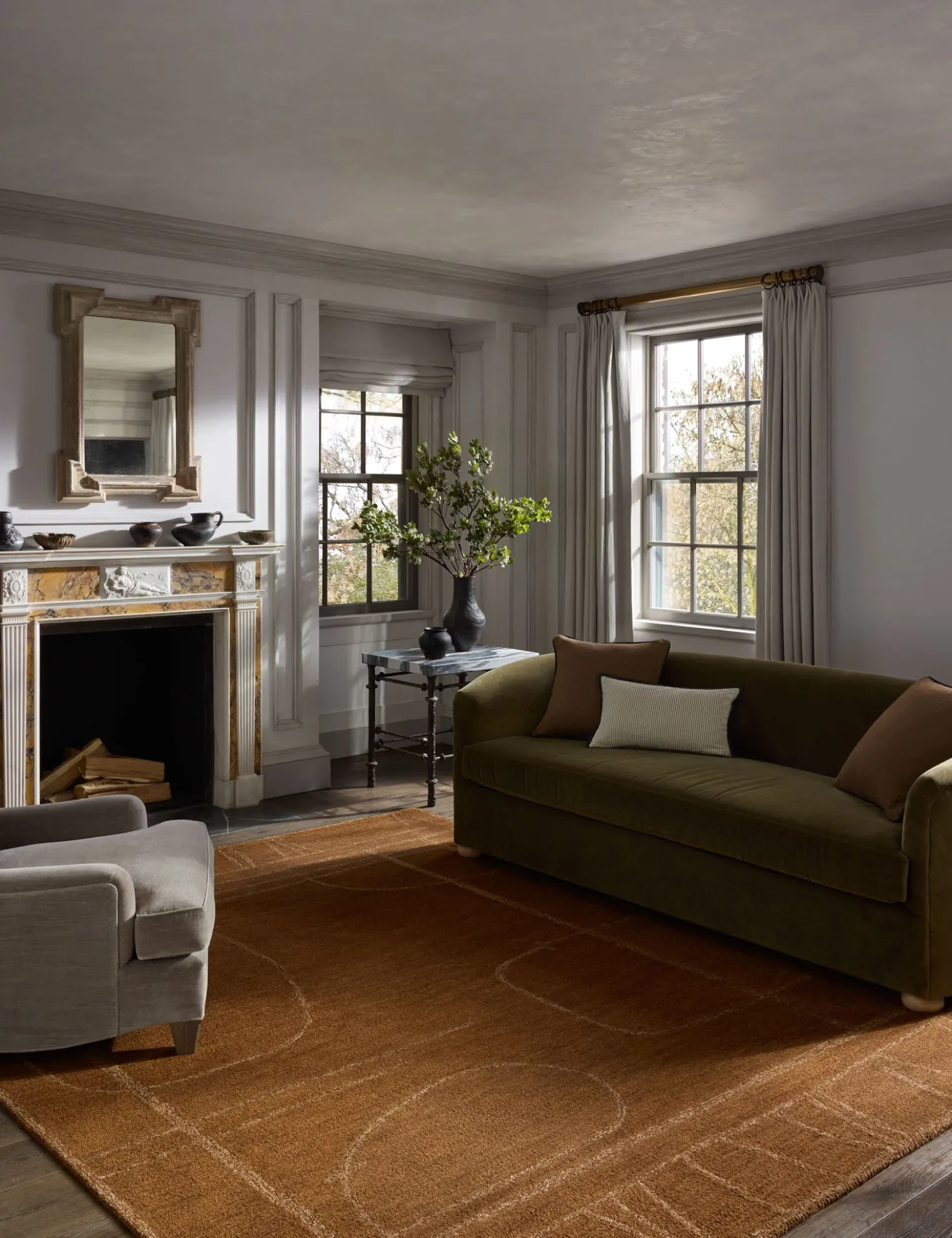 Barrow Hand-Tufted Wool-Blend Rug by Jeremiah Brent x Loloi