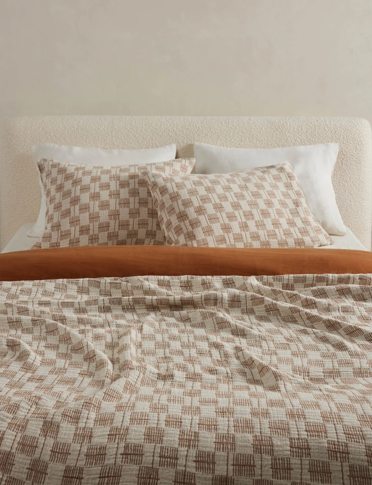 Basketweave Cotton Blanket by Sarah Sherman Samuel
