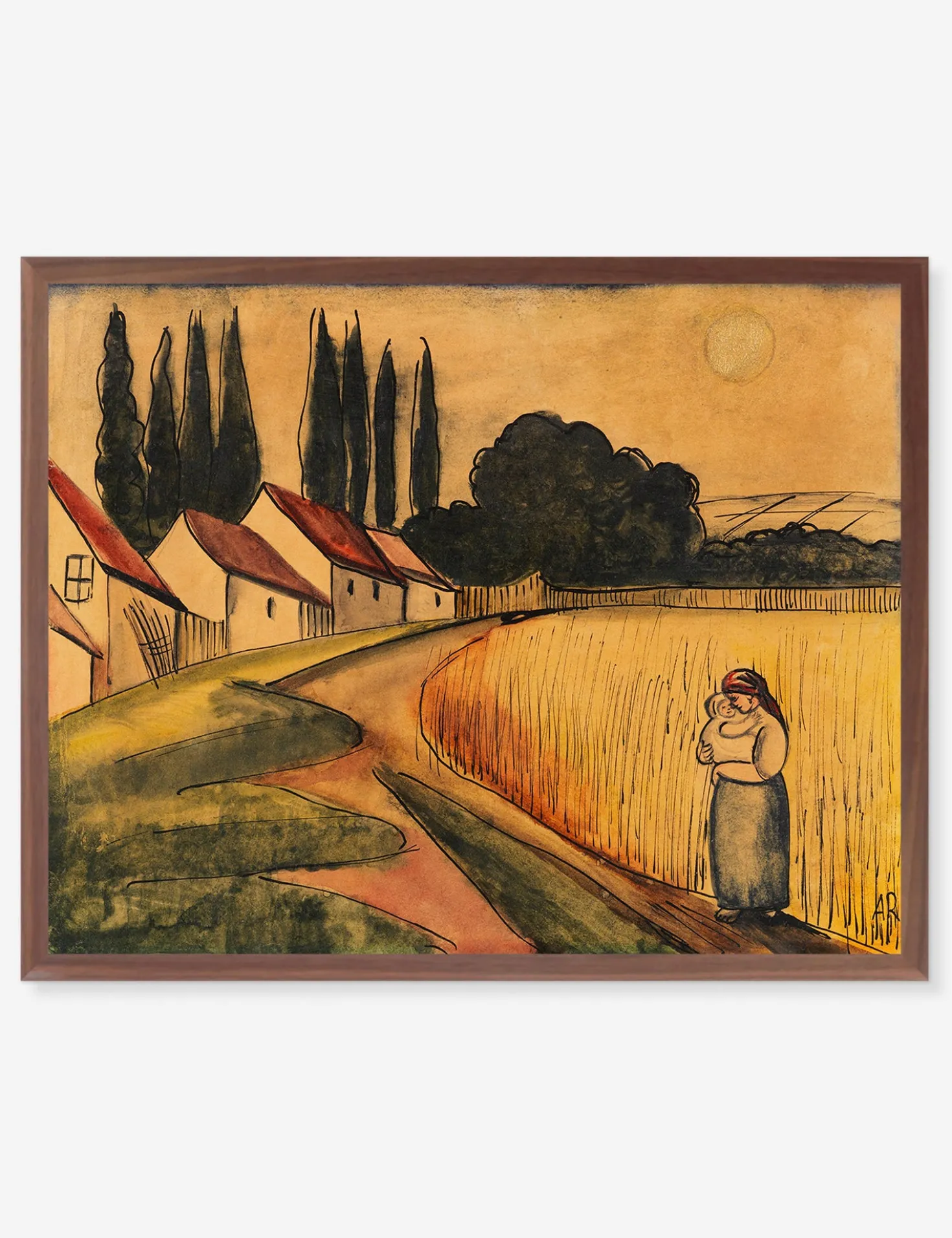 Bäuerin mit Kind (Farmer's Wife with Child) Print by Anita Rée