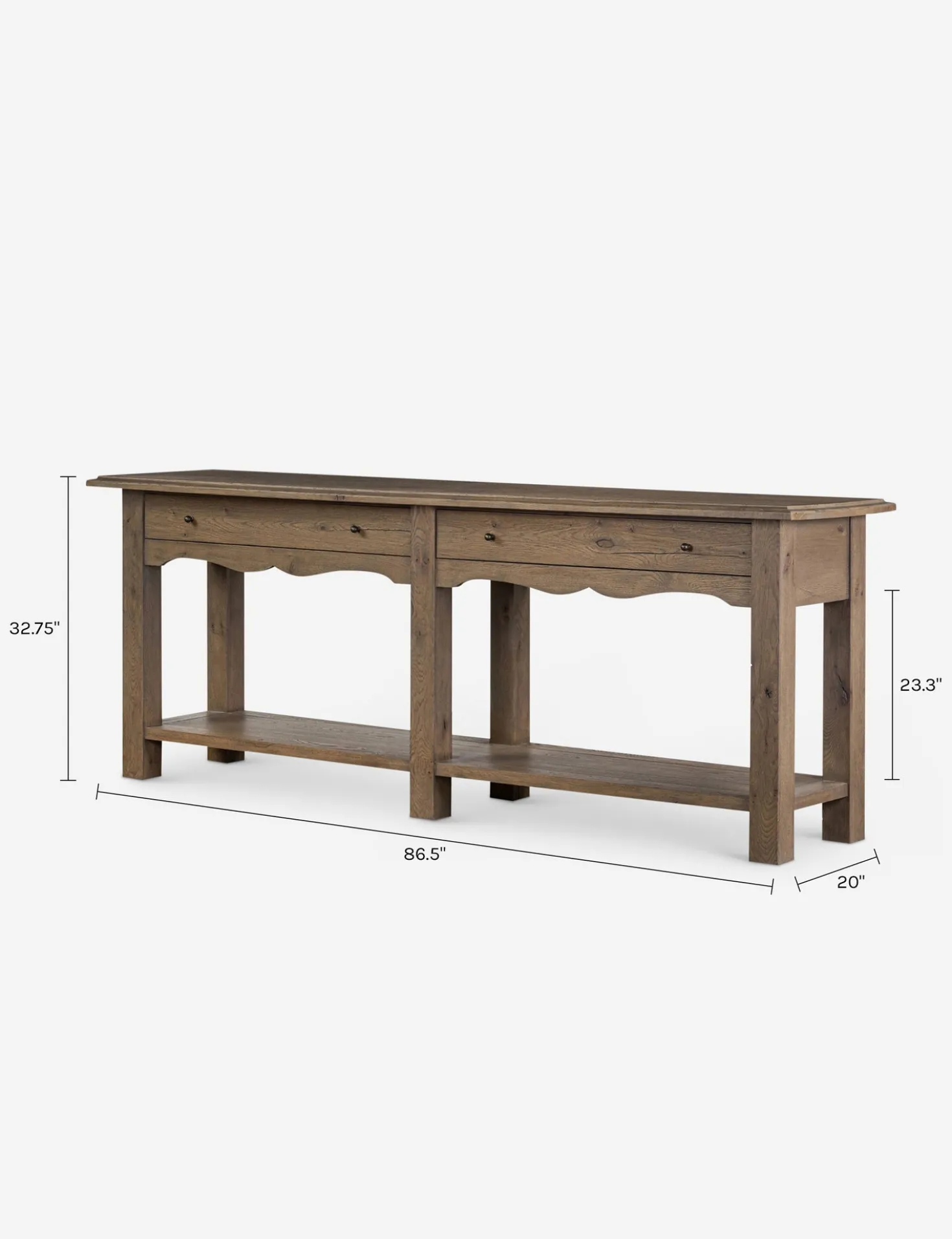 Bayla Console Table by Amber Lewis x Four Hands