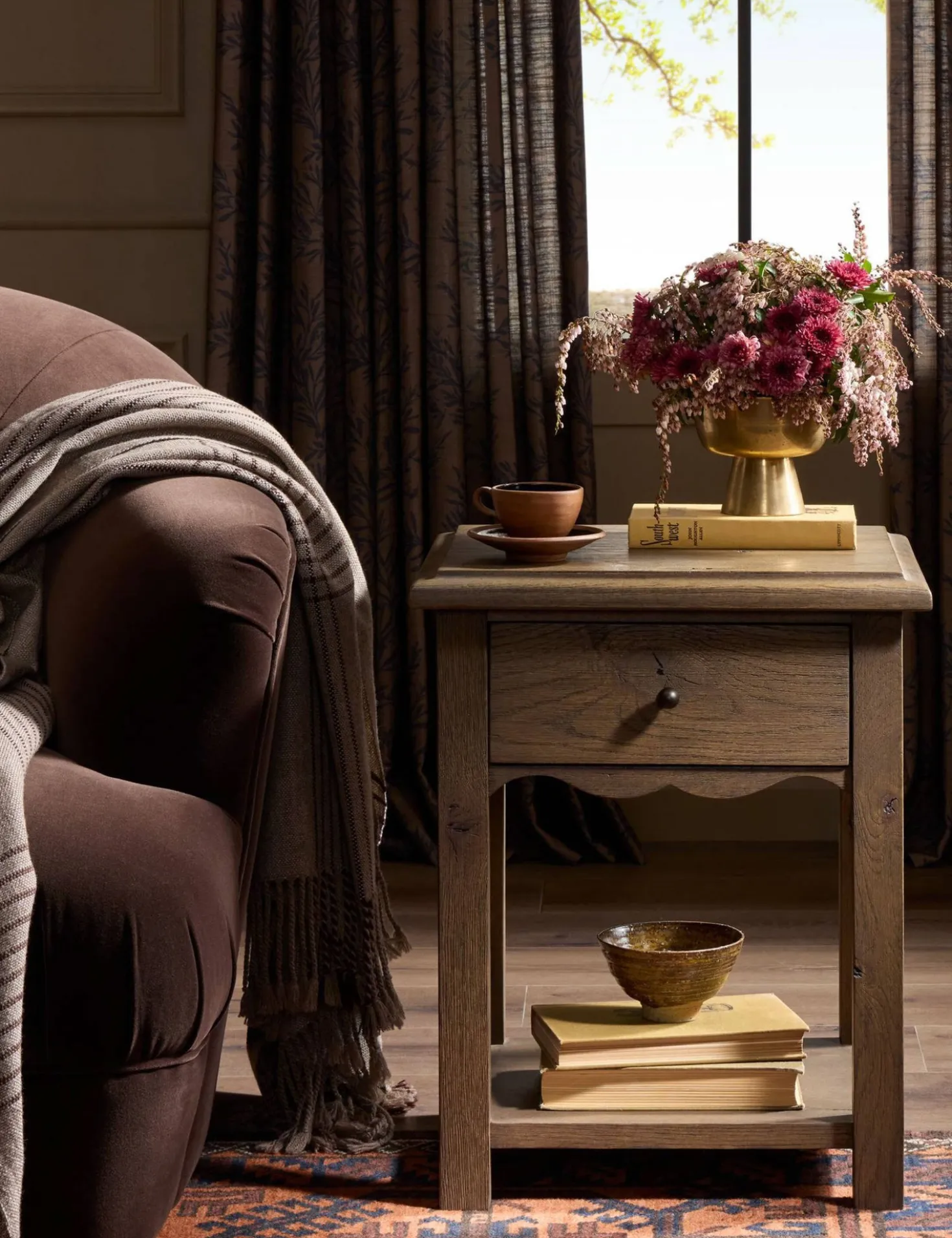 Bayla Side Table by Amber Lewis x Four Hands