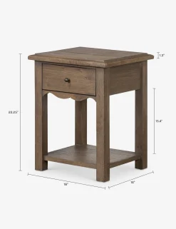 Bayla Side Table by Amber Lewis x Four Hands
