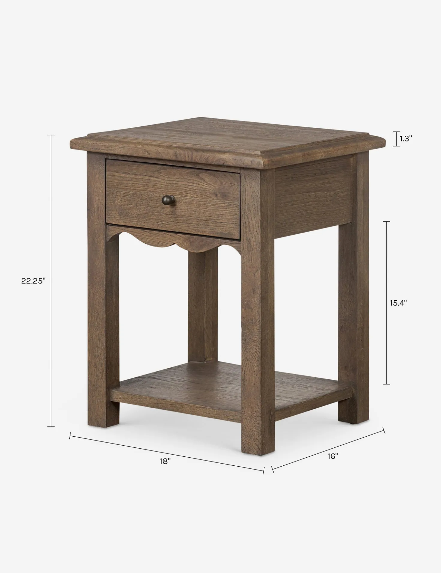 Bayla Side Table by Amber Lewis x Four Hands