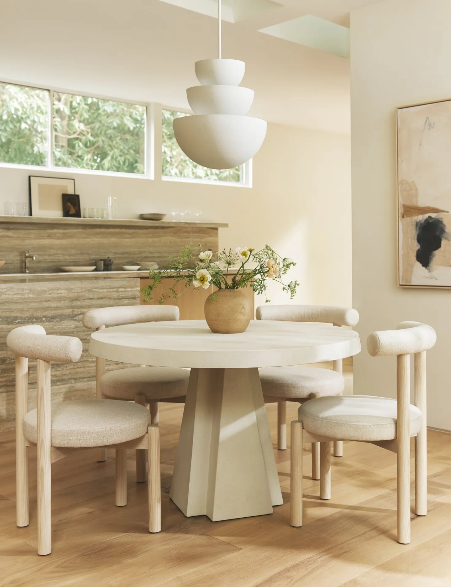 Beaunay Tiered Chandelier by Christiane Lemieux