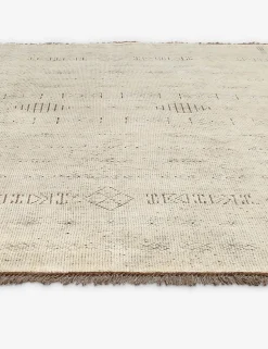 Belgian Hand-Knotted Wool Rug by Button Atelier x Co.House Designs