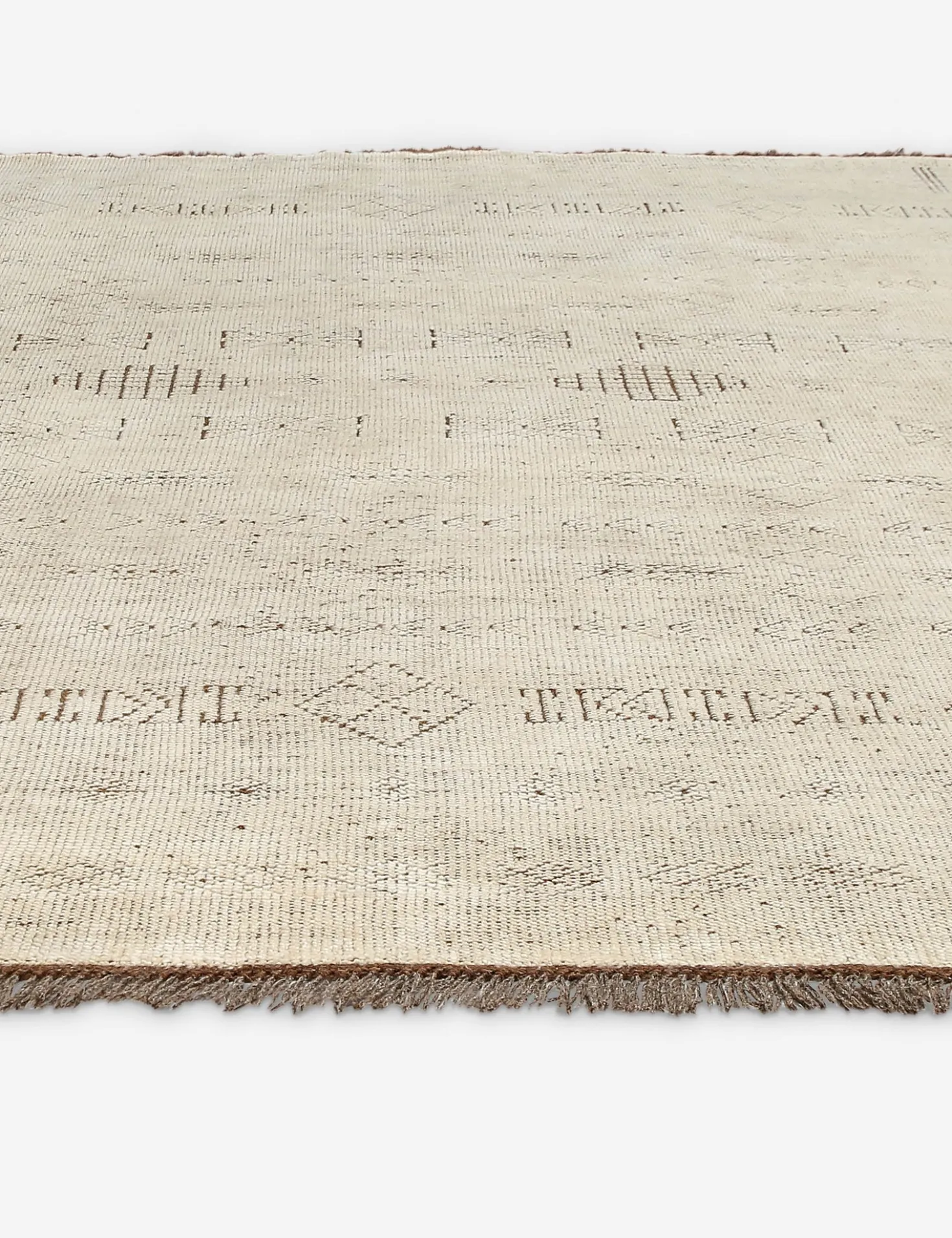 Belgian Hand-Knotted Wool Rug by Button Atelier x Co.House Designs