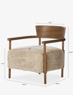 Bennett Accent Chair by Amber Lewis x Four Hands