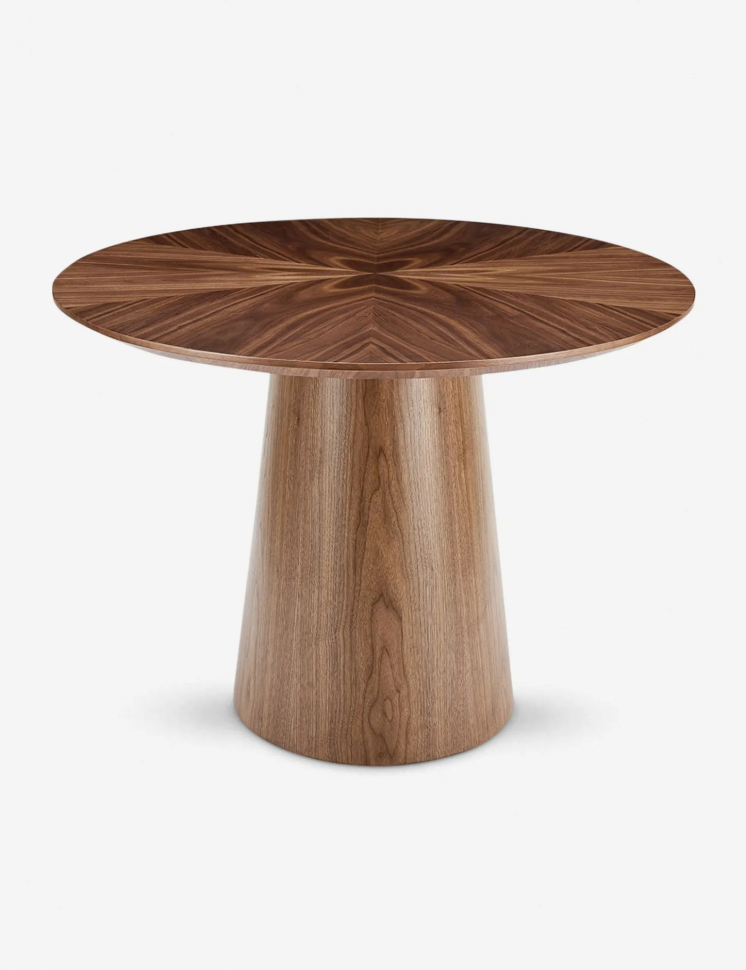 Beth Oval Dining Table, Brown