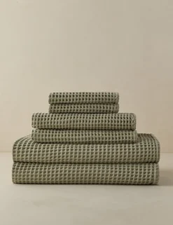 Bexley Organic Cotton Waffle Towel