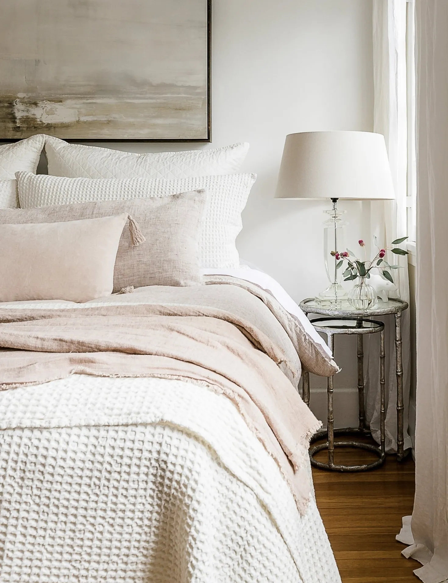 Bianca Velvet Pillow by Pom Pom at Home