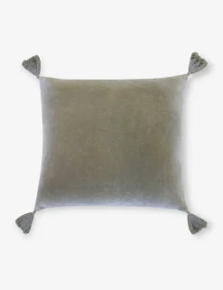 Bianca Velvet Pillow by Pom Pom at Home