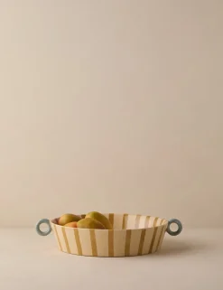 Bibbs Hand-Painted Centerpiece Bowl