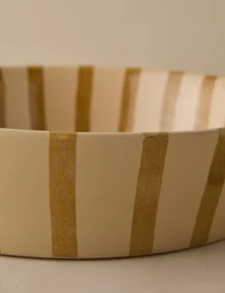 Bibbs Hand-Painted Centerpiece Bowl