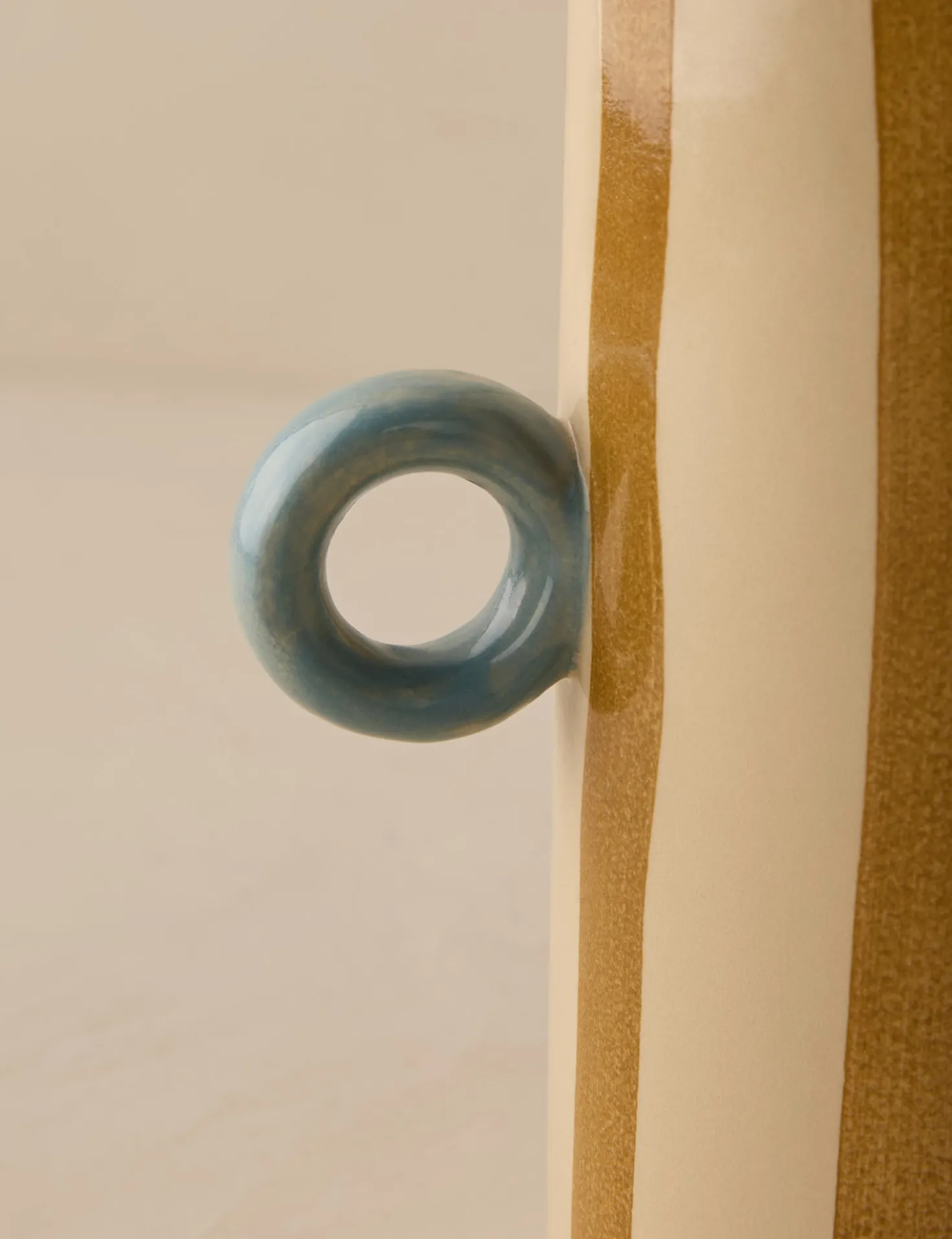 Bibbs Hand-Painted Vase