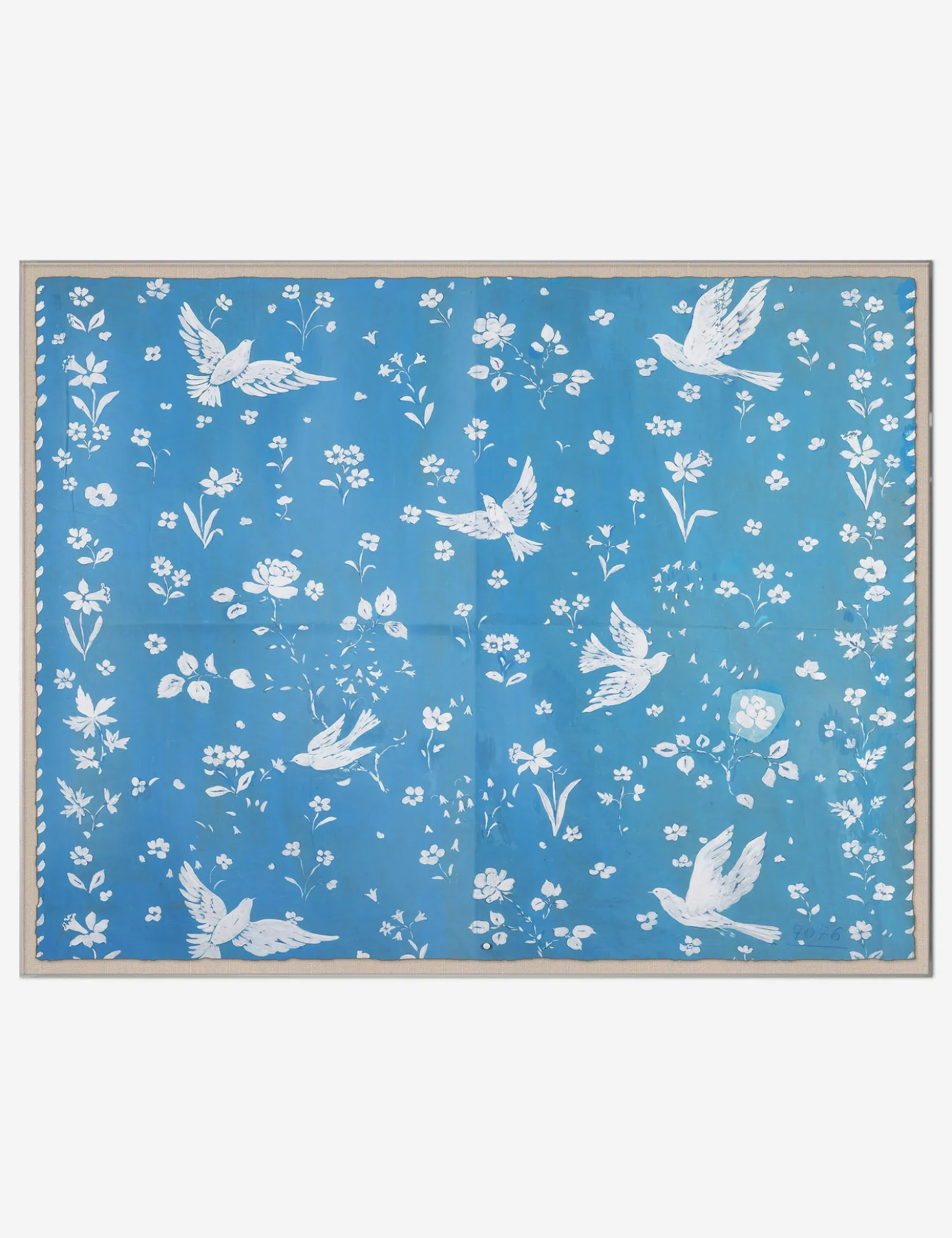 Birds and Flowers Print by Paule Marrot