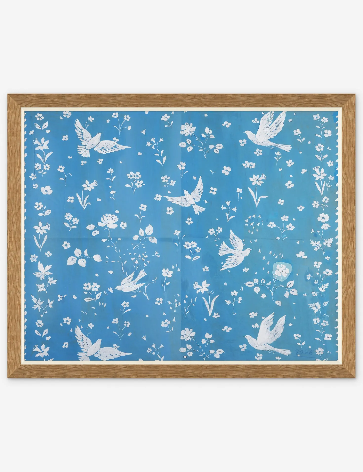 Birds and Flowers Print by Paule Marrot