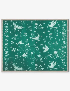 Birds and Flowers Print by Paule Marrot
