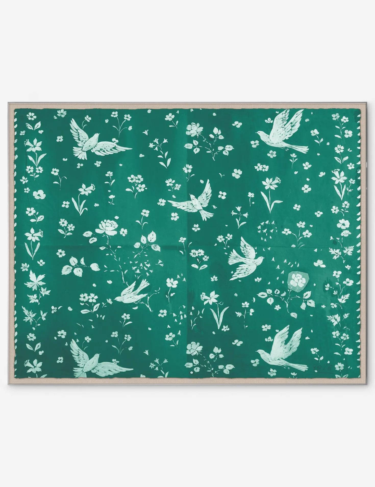 Birds and Flowers Print by Paule Marrot