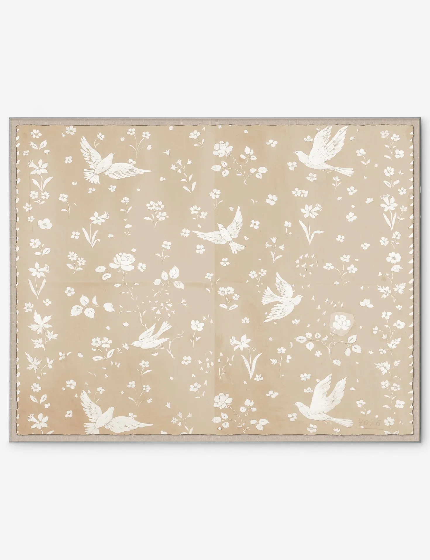 Birds and Flowers Print by Paule Marrot