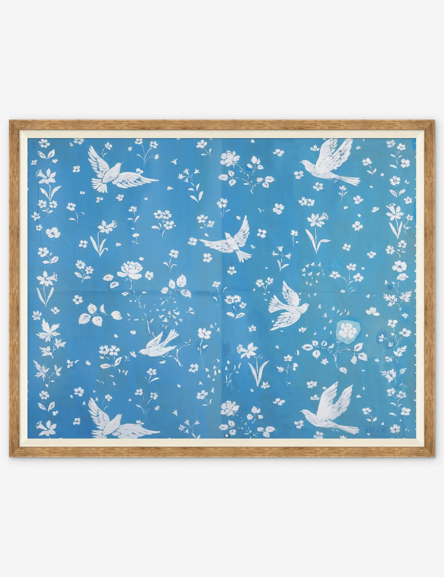 Birds and Flowers Print by Paule Marrot